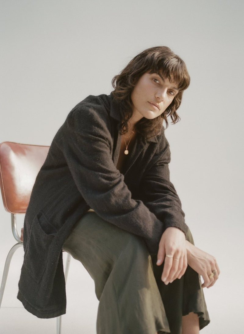 Rayne Coat - The Silk Co Byron Bay