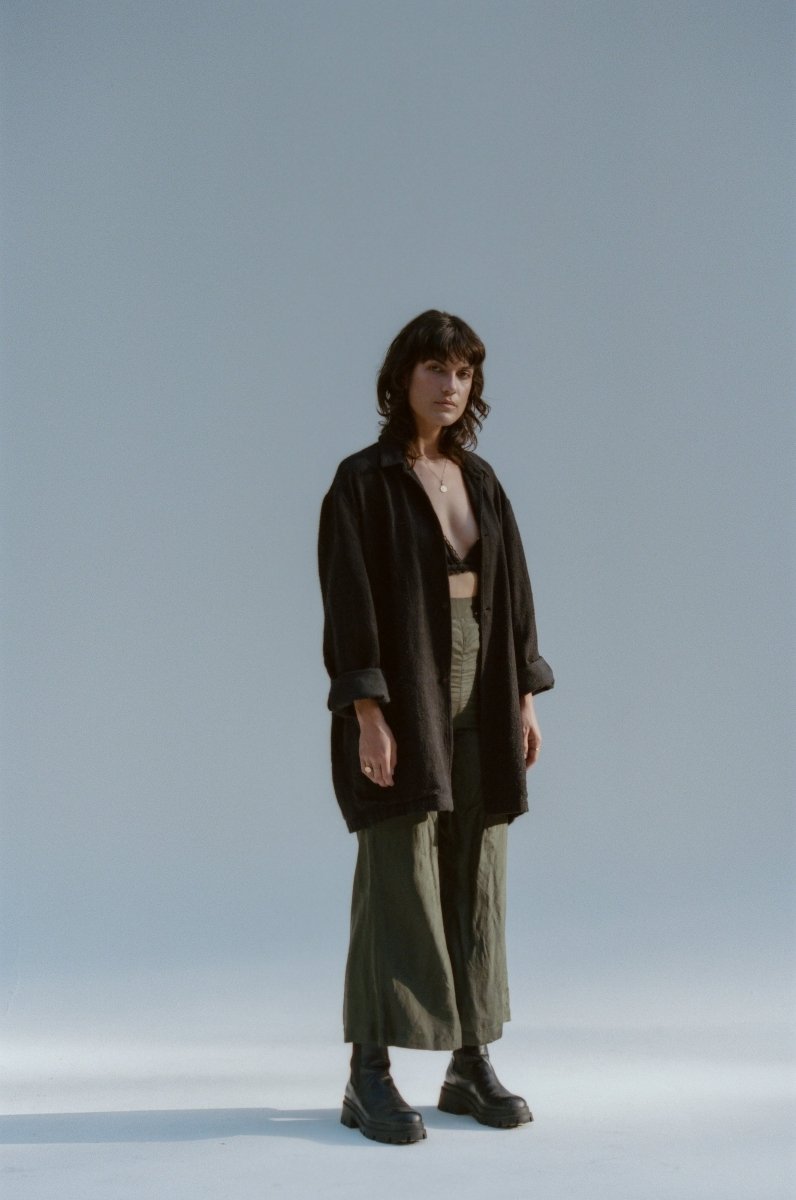 Rayne Coat - The Silk Co Byron Bay