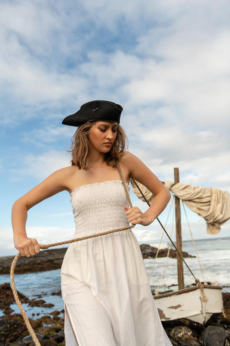 Scarlett Midi Dress - The Silk Co Byron Bay